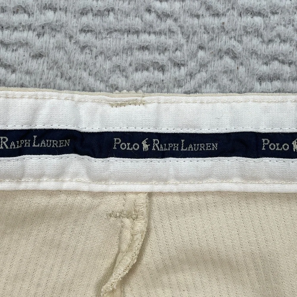 Polo Ralph Lauren Pants Men's Size‎ 42X32 (Fits 40X30) Corduroy Andrew Pleated